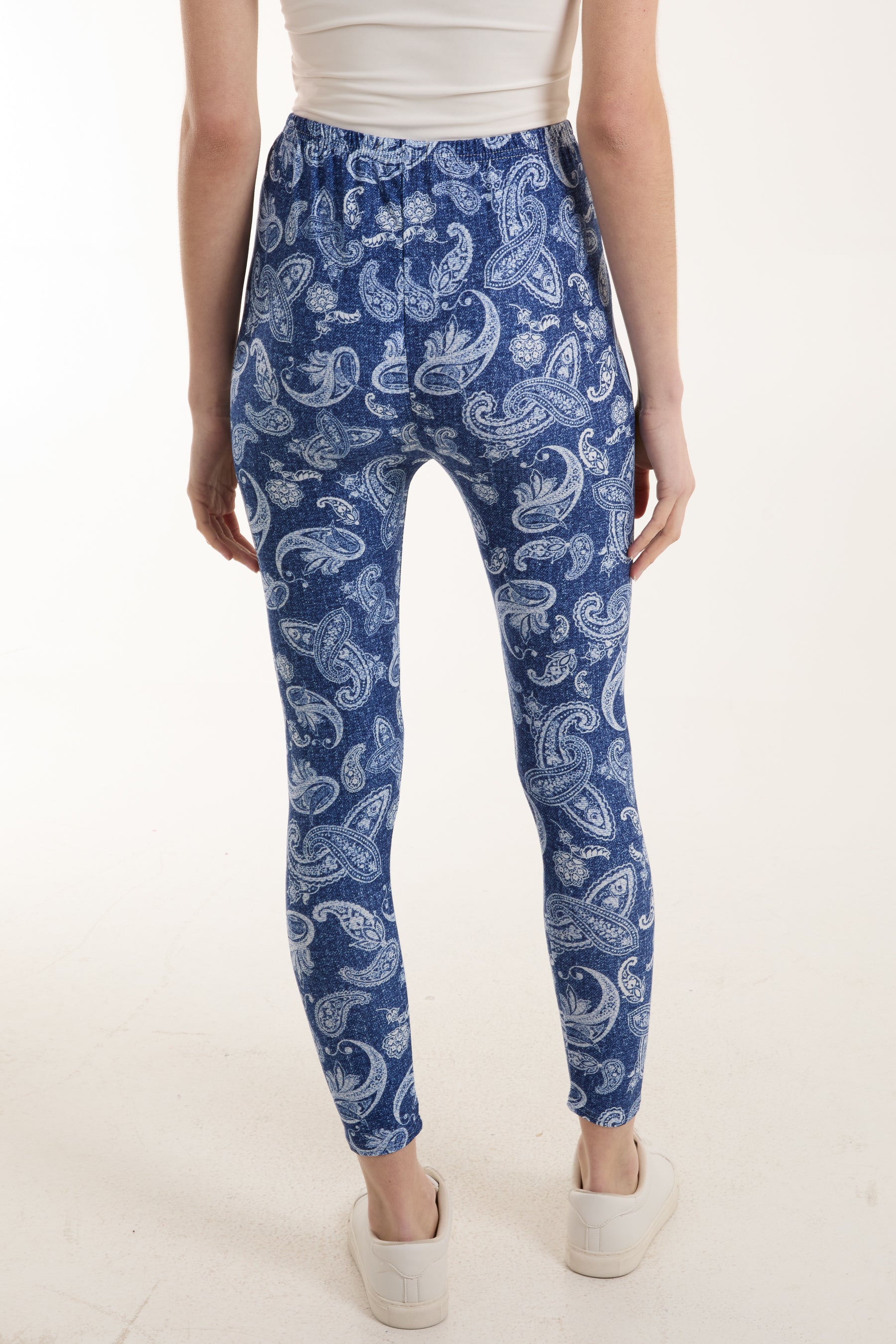 Paisley Print Leggings