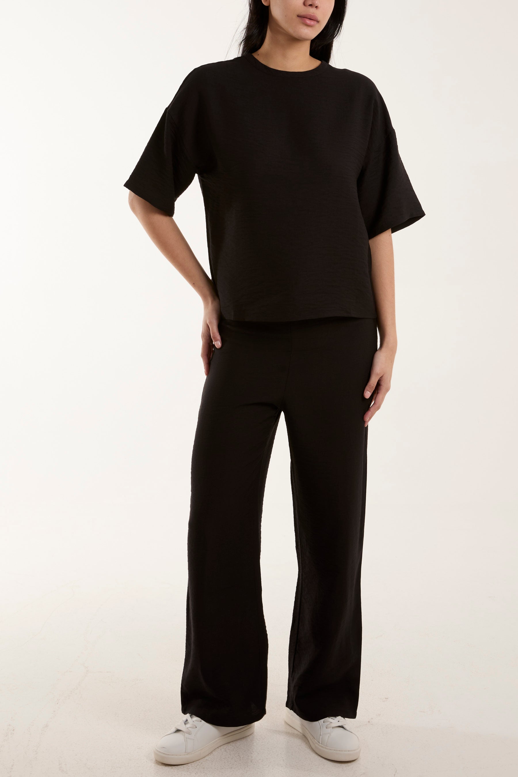 Button Back T-Shirt & Trouser Co-Ord Set