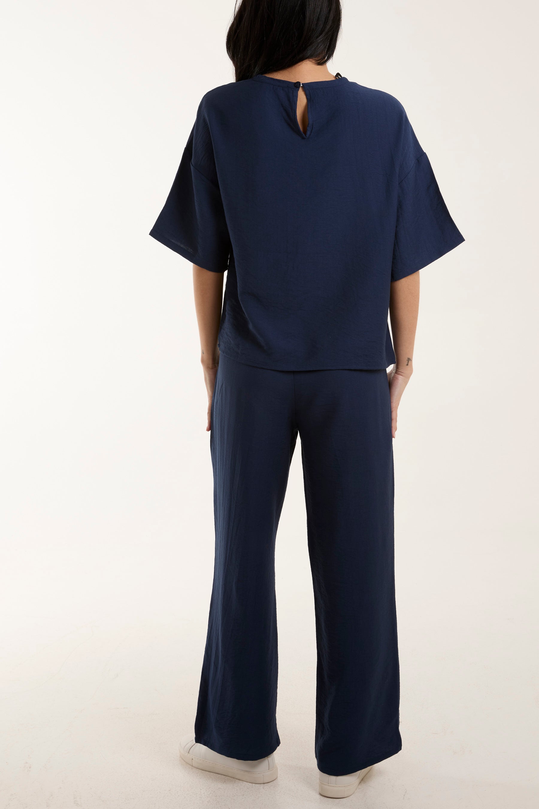 Button Back T-Shirt & Trouser Co-Ord Set