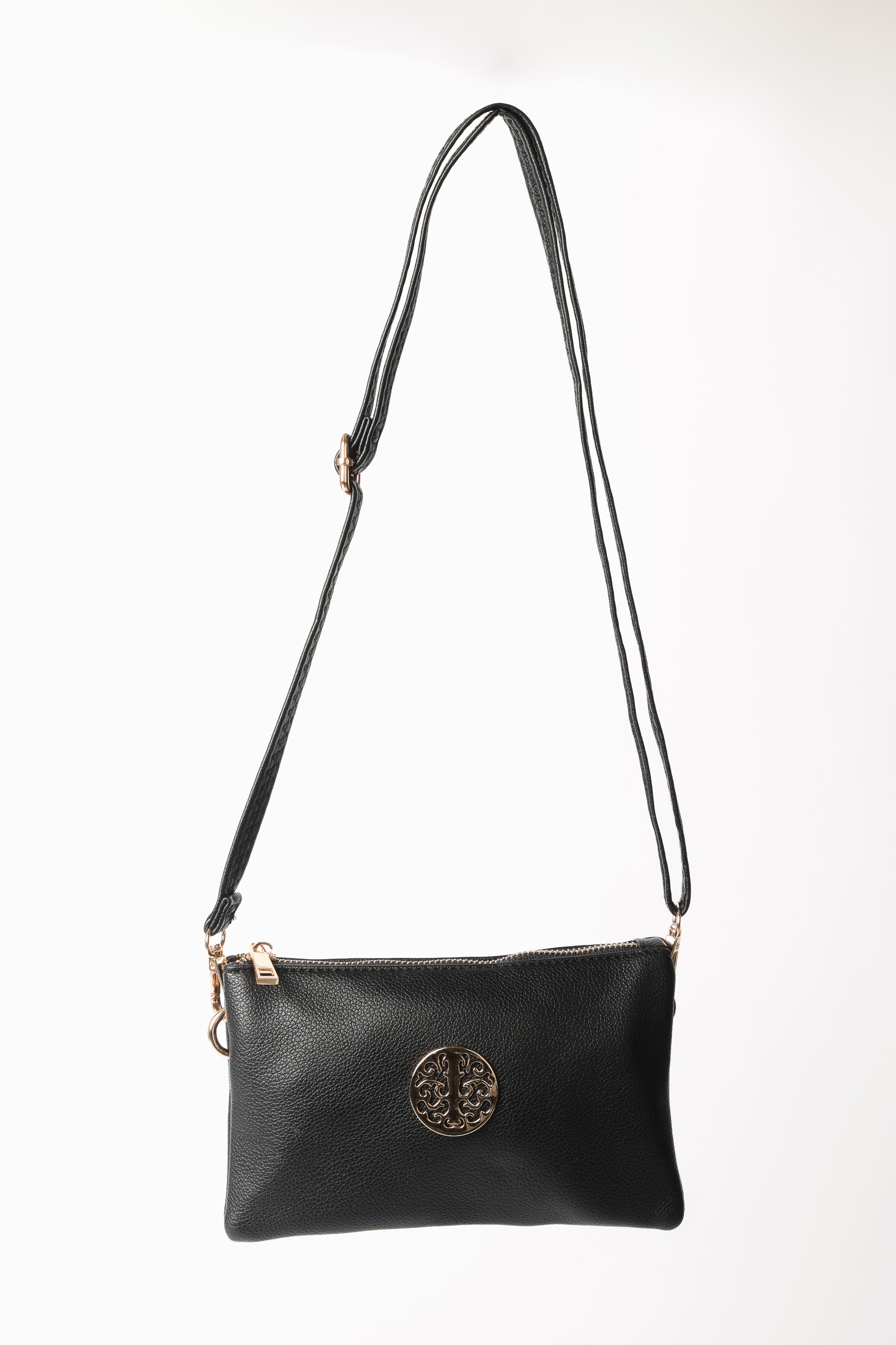 Small Gold Detail Shoulder/Clutch Purse