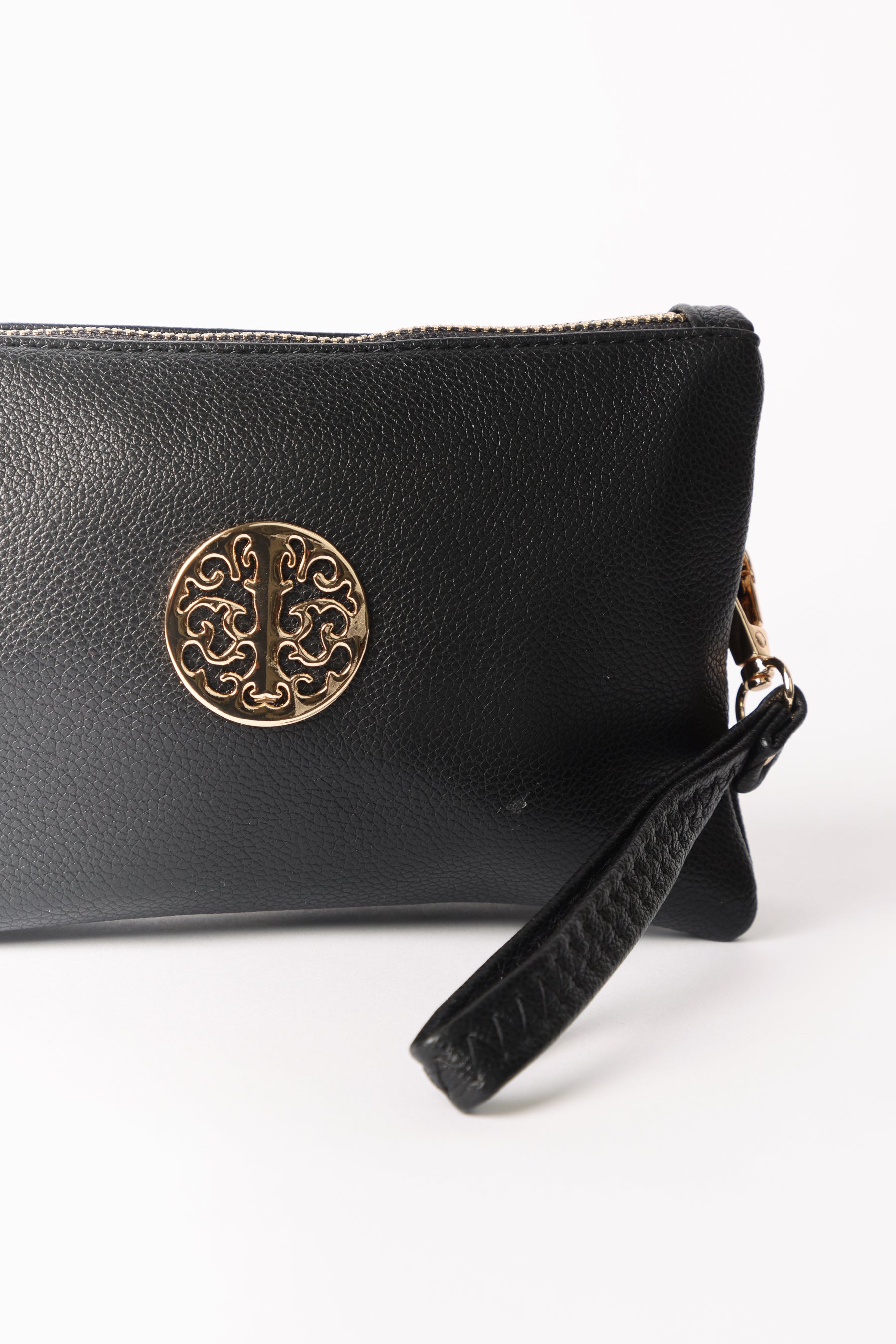 Small Gold Detail Shoulder/Clutch Purse