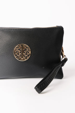 Small Gold Detail Shoulder/Clutch Purse