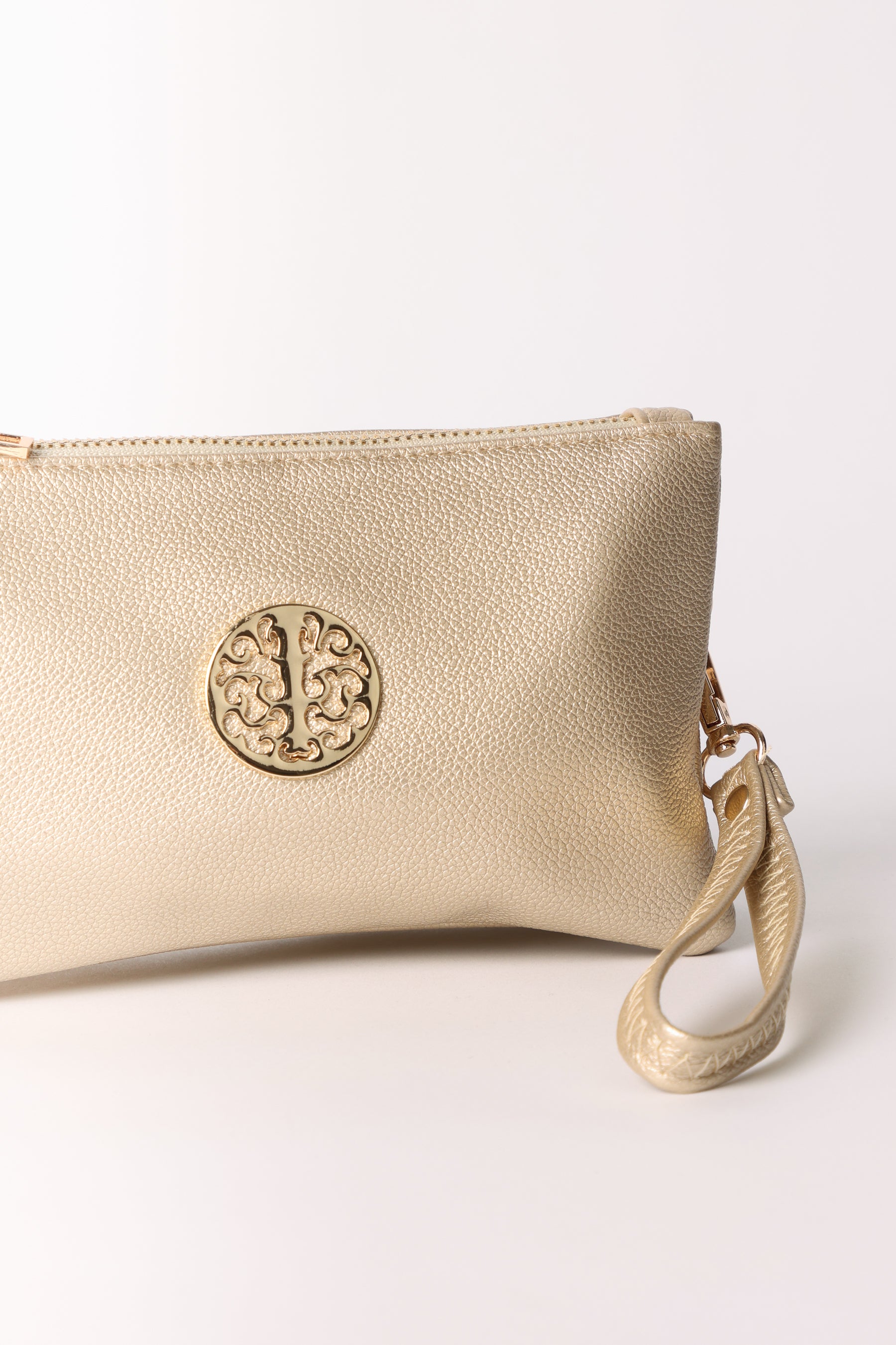 Small Gold Detail Shoulder/Clutch Purse