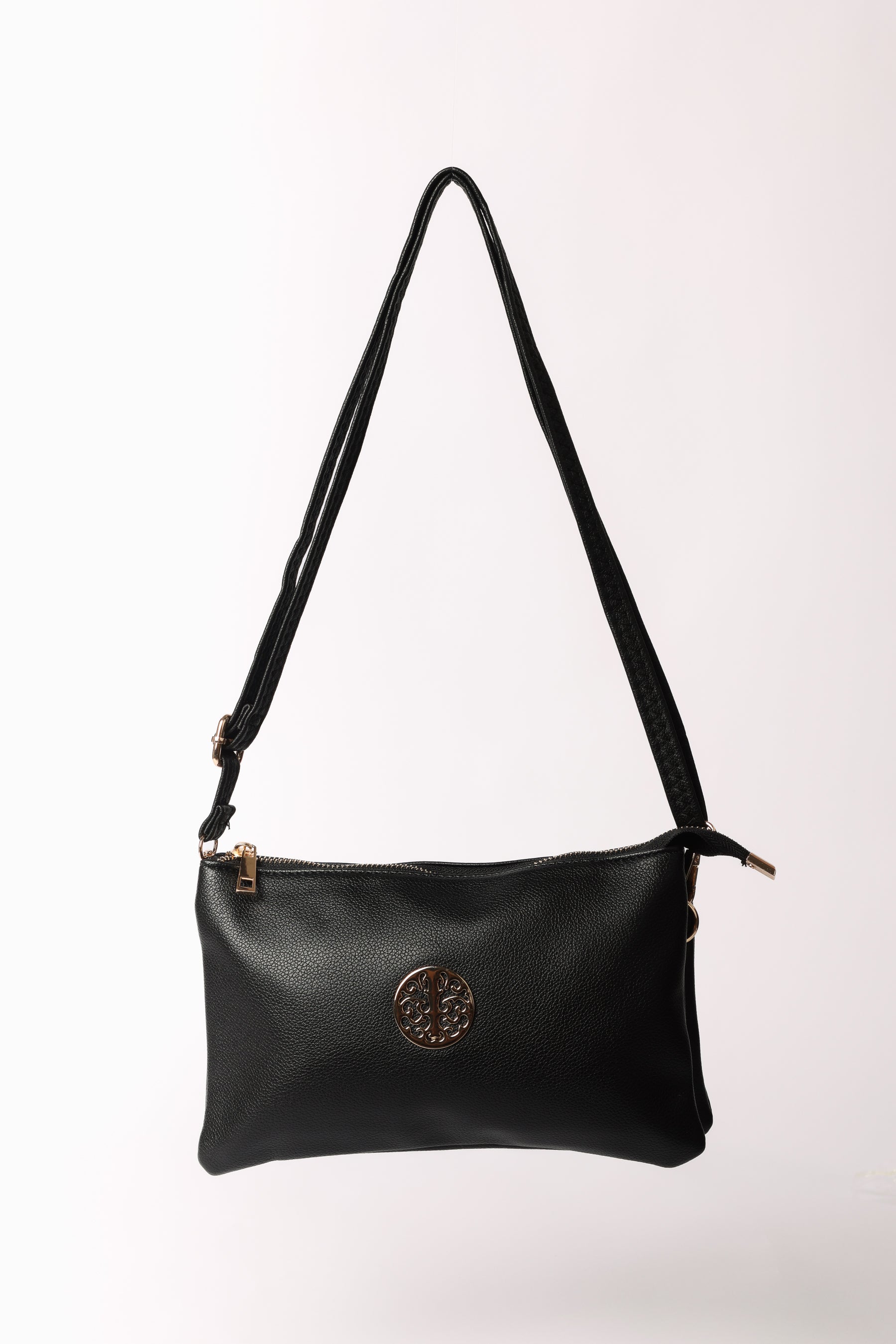 Medium Gold Detail Shoulder/Clutch Purse