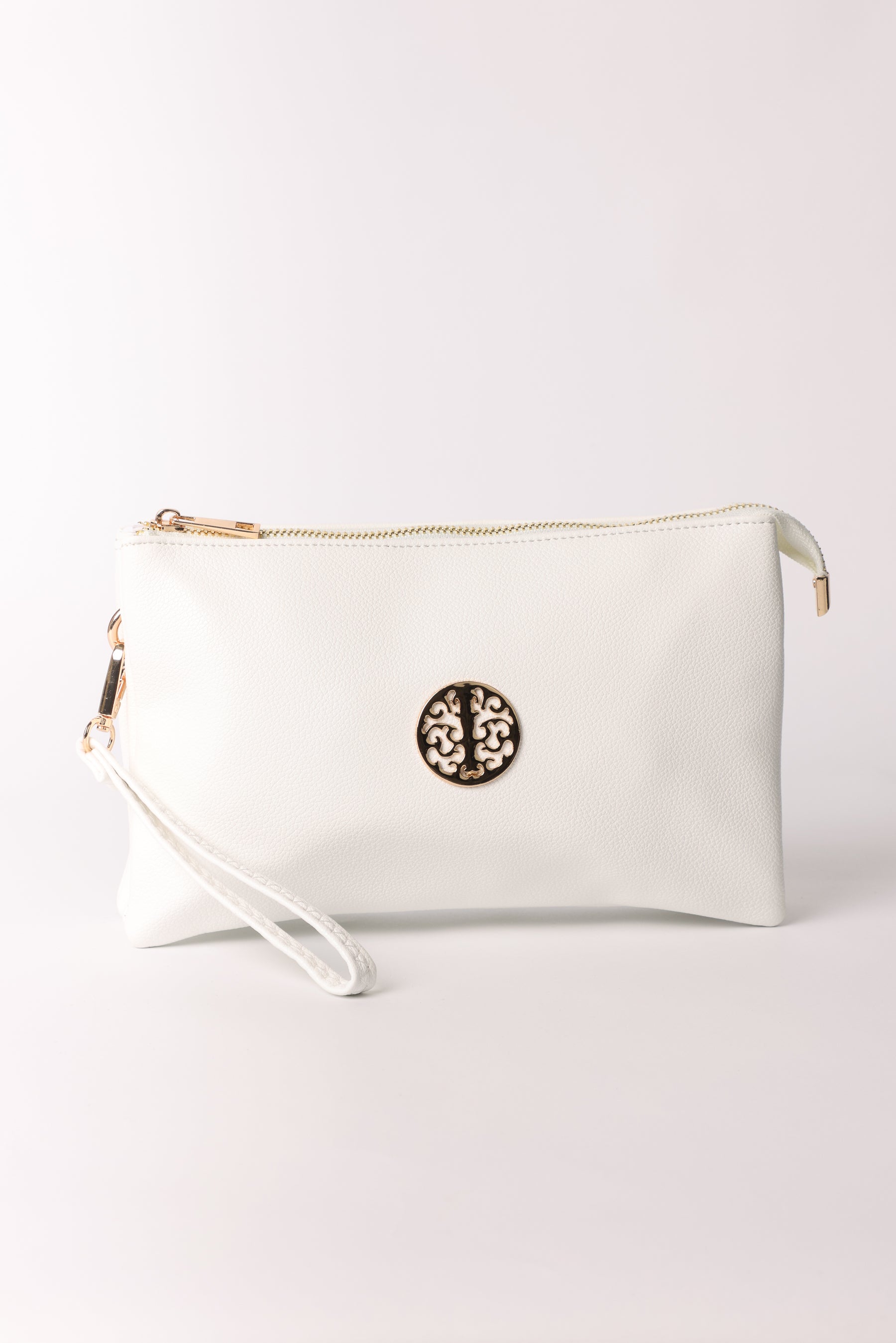 Medium Gold Detail Shoulder/Clutch Purse
