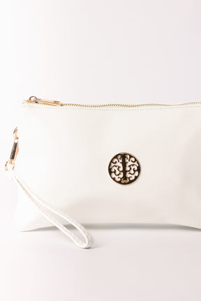 Medium Gold Detail Shoulder/Clutch Purse