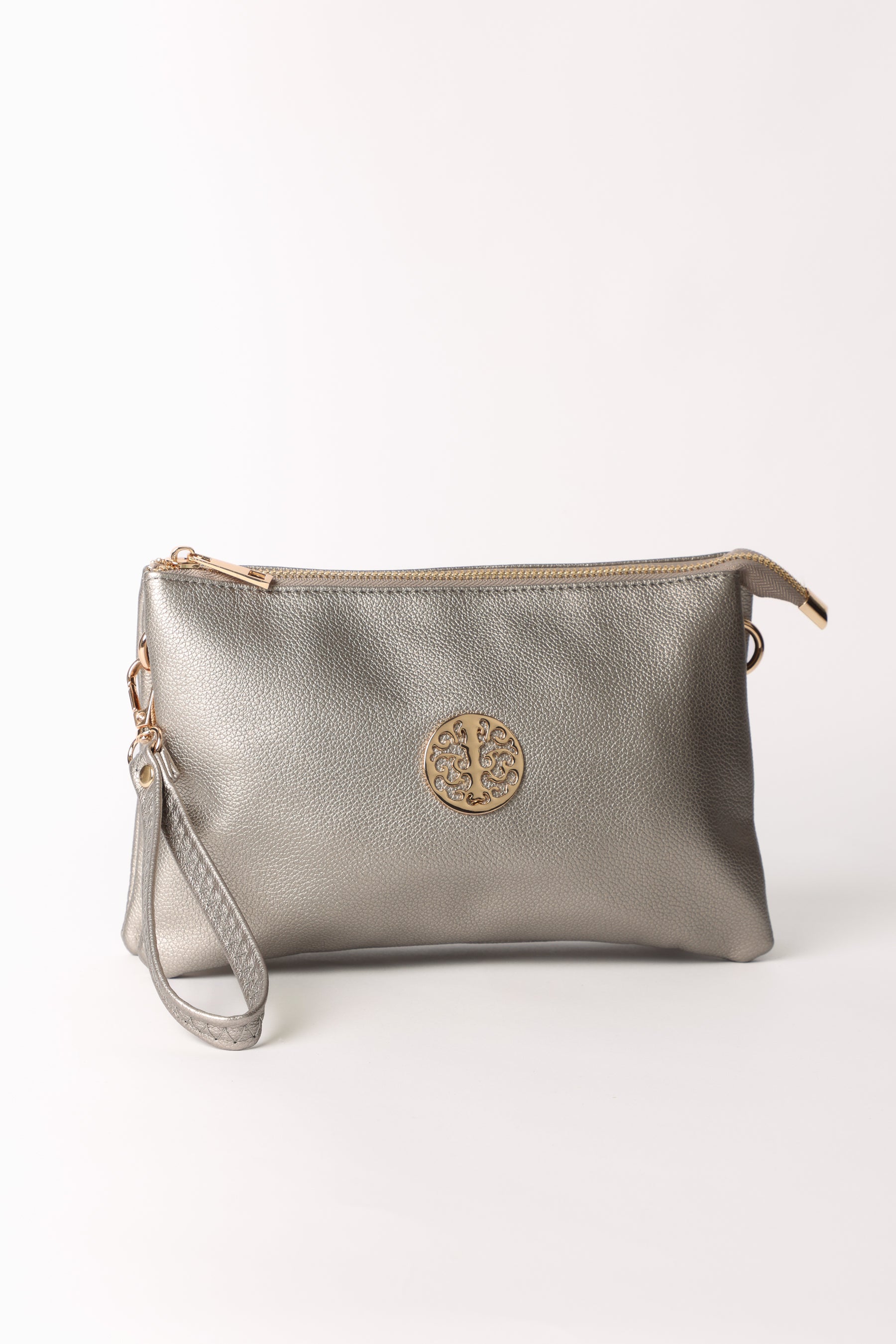 Medium Gold Detail Shoulder/Clutch Purse (New Colours)