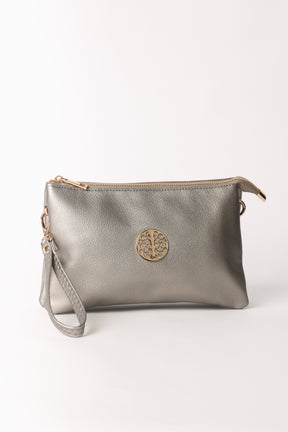 Medium Gold Detail Shoulder/Clutch Purse (New Colours)