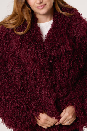 Textured Fur Coat
