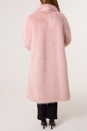 Faux Fur Long Coat