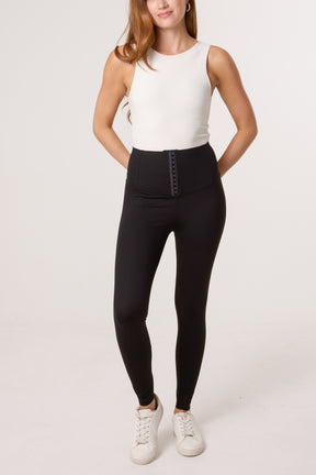Hook & Eye Waistband Legging