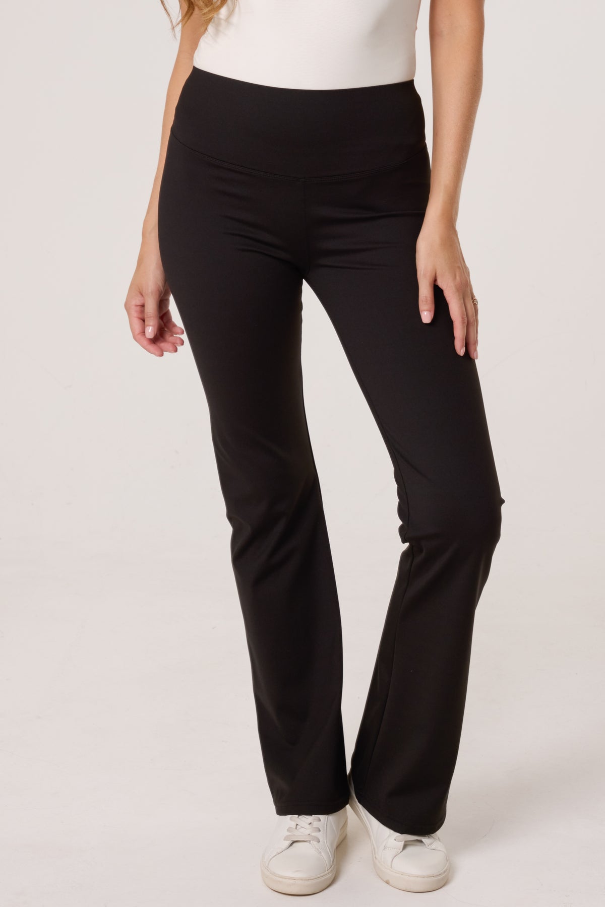 High Waist Flared Leggings