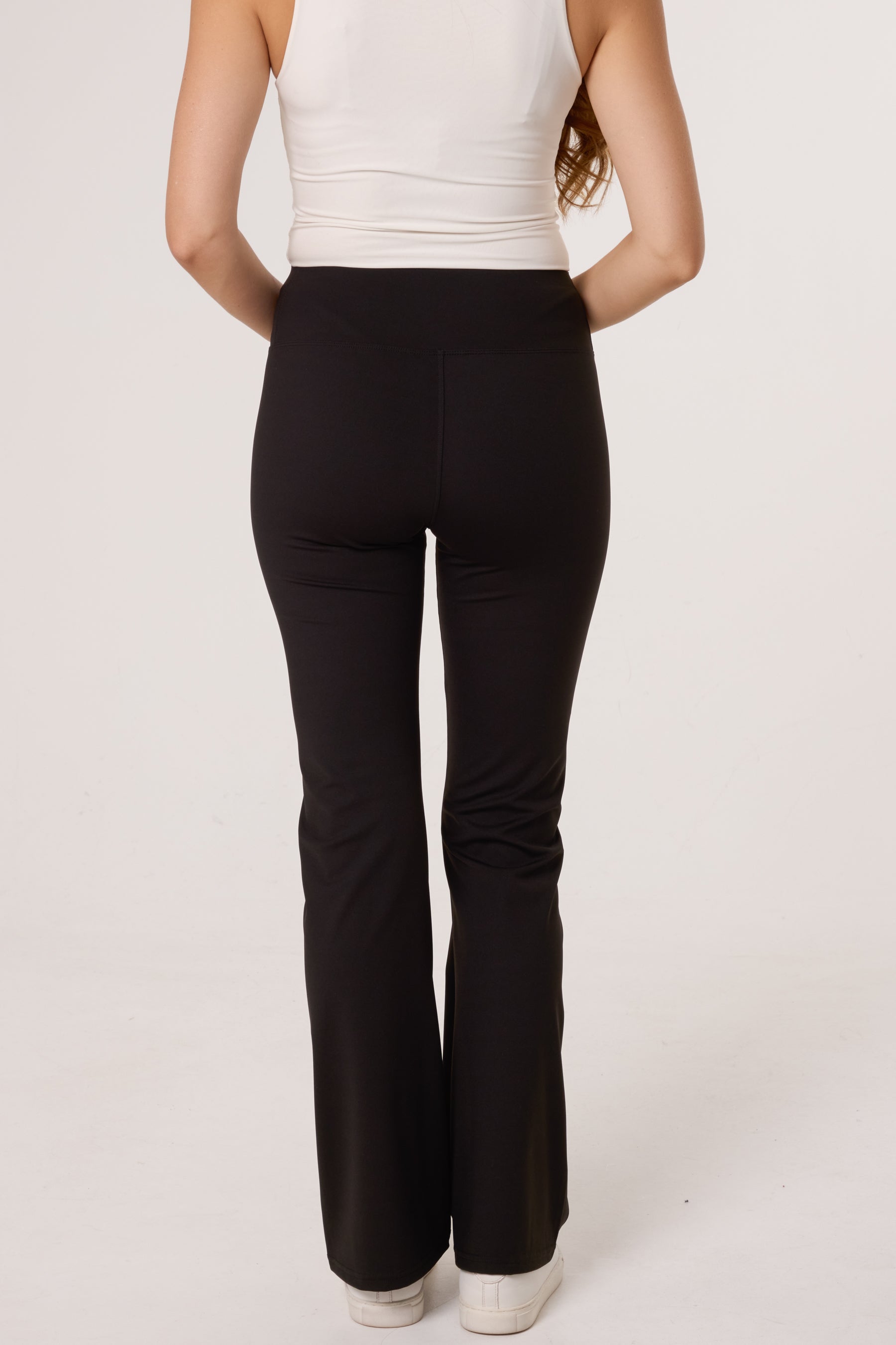 High Waist Flared Leggings
