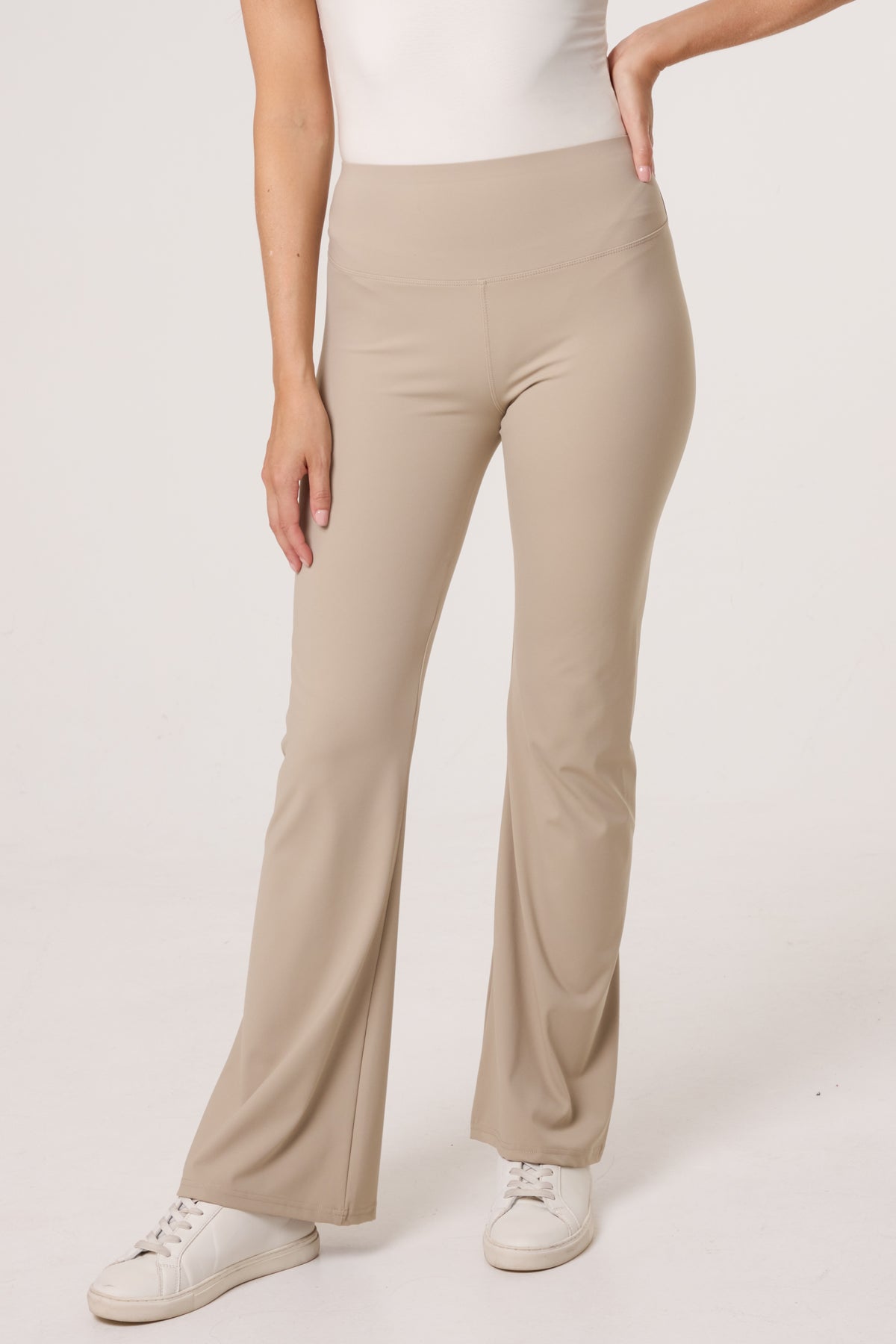 High Waist Flared Leggings