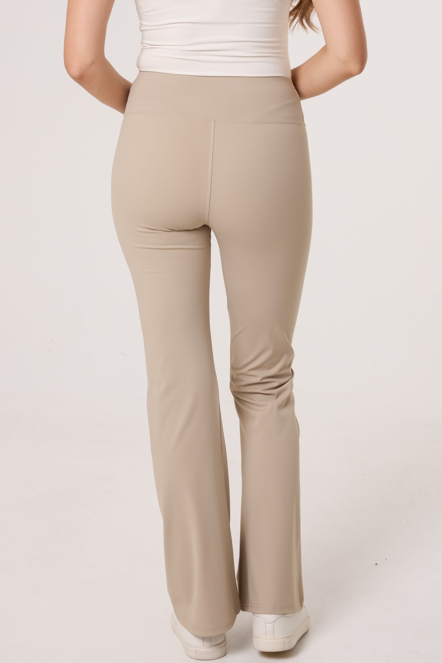 High Waist Flared Leggings