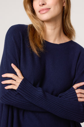 Batwing Jumper & Leggings Knit Co-Ord