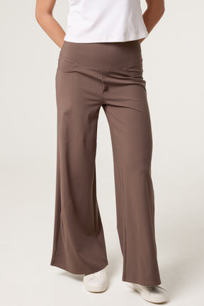 Wide Leg Soft Touch Trousers