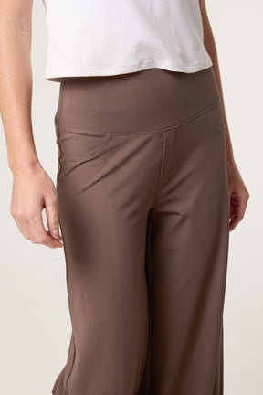 Wide Leg Soft Touch Trousers