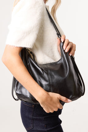 PU Large Tote Shoulder Bag
