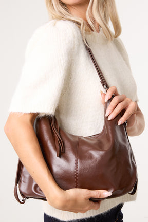 PU Large Tote Shoulder Bag