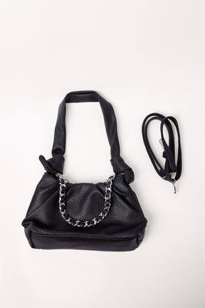 Chain Detail Shoulder Bag