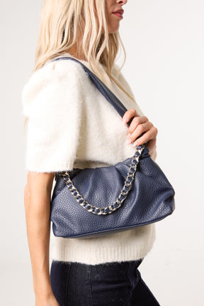 Chain Detail Shoulder Bag