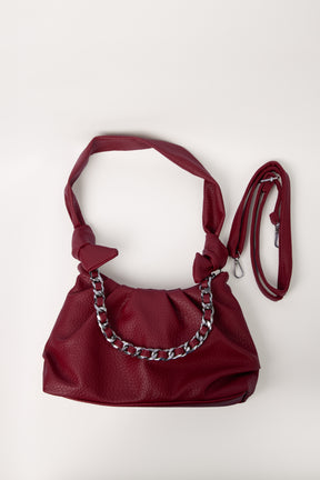 Chain Detail Shoulder Bag