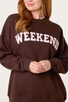 Weekend Cosy Cotton Sweatshirt