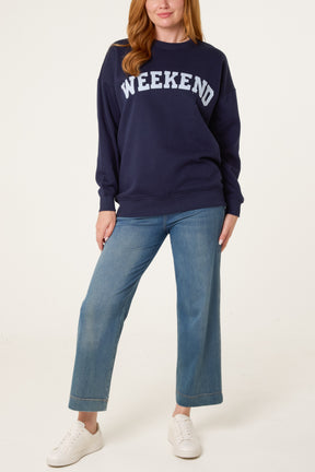 Weekend Cosy Cotton Sweatshirt