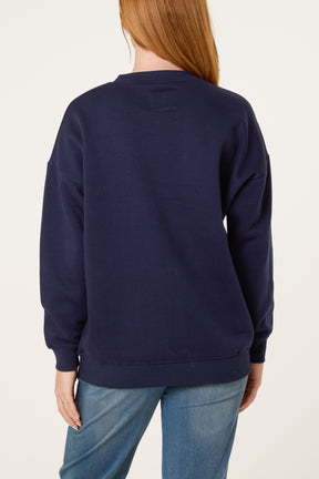 Weekend Cosy Cotton Sweatshirt