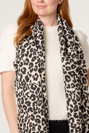 Leopard Print Scarf