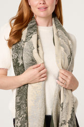 Forest Painting Style Scarf