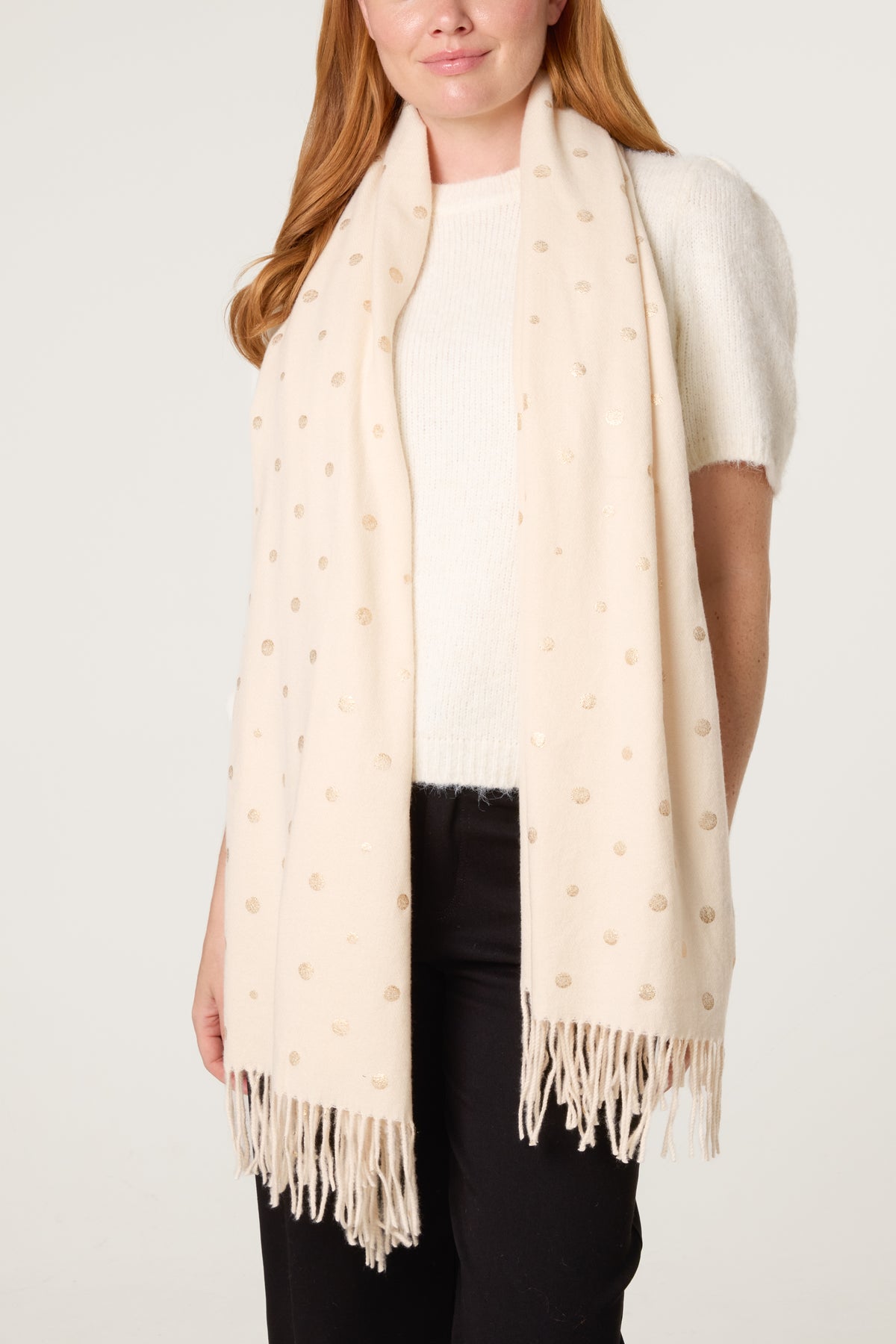 Foil Spot Scarf
