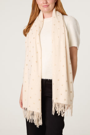 Foil Spot Scarf