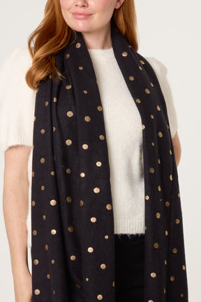Foil Spot Scarf