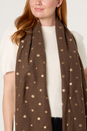 Foil Spot Scarf
