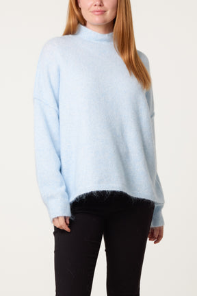 Essential High Neck Soft Jumper