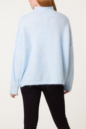Essential High Neck Soft Jumper