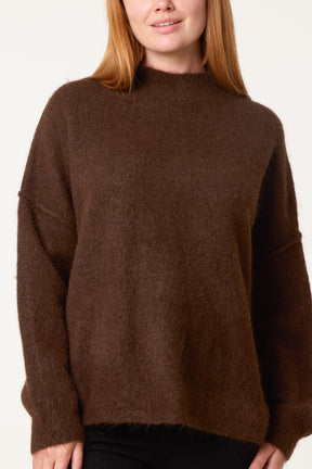 Essential High Neck Soft Jumper