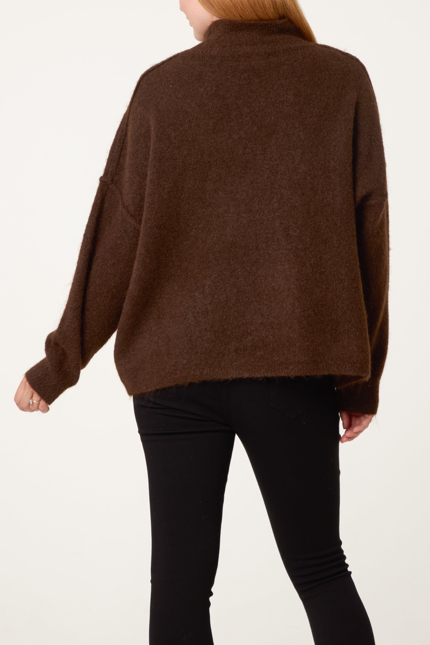 Essential High Neck Soft Jumper