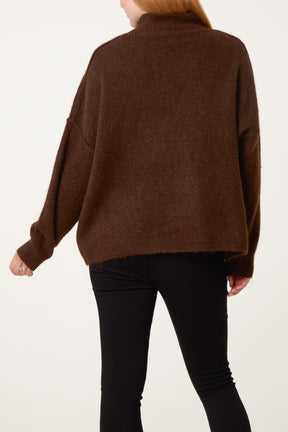Essential High Neck Soft Jumper