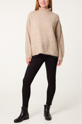 Essential High Neck Soft Jumper