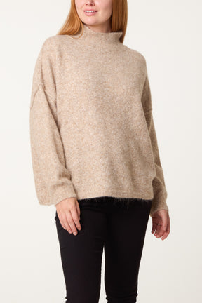 Essential High Neck Soft Jumper