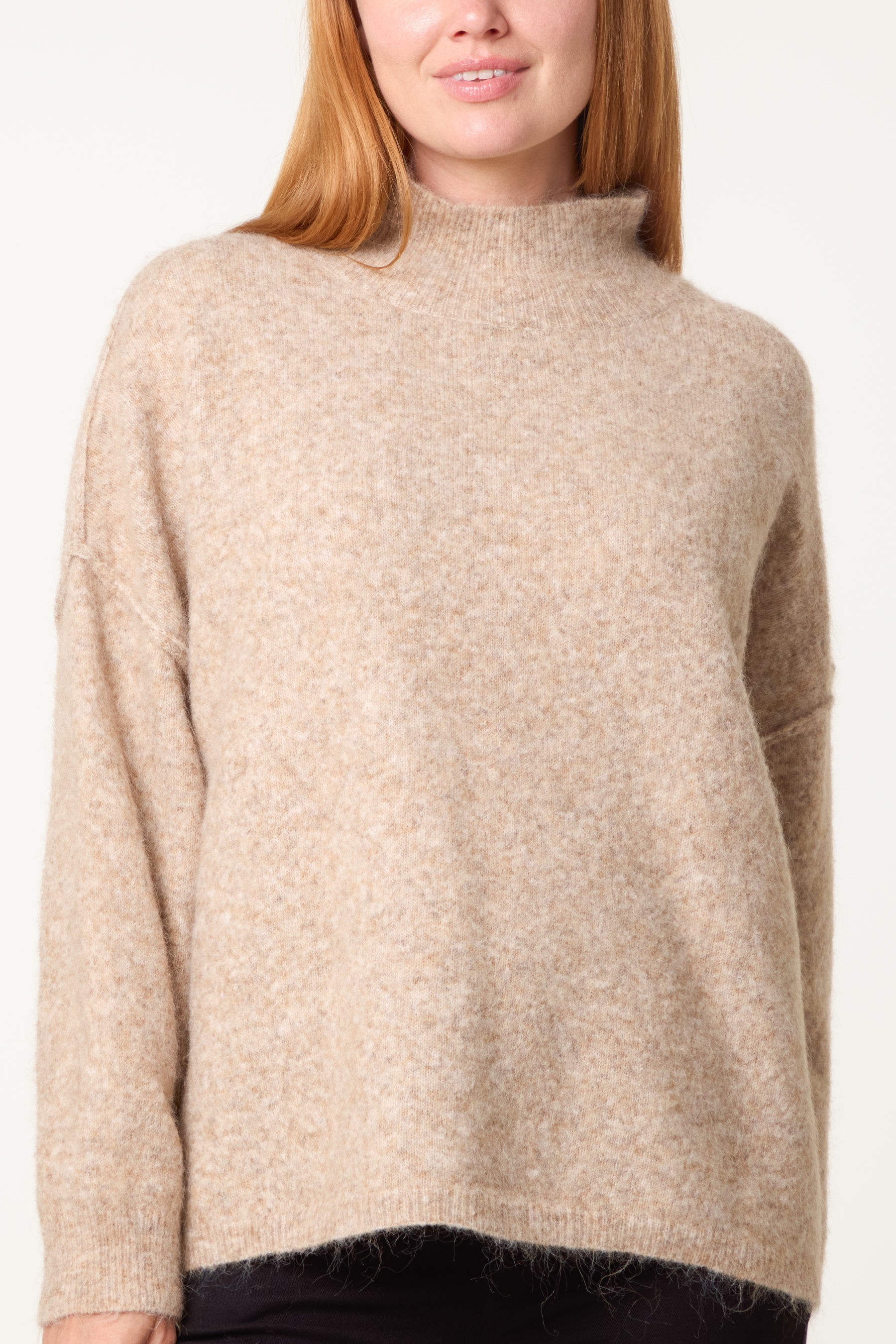 Essential High Neck Soft Jumper