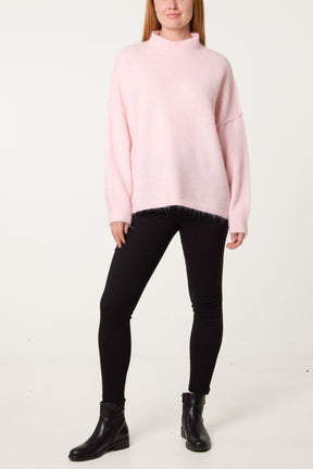 Essential High Neck Soft Jumper