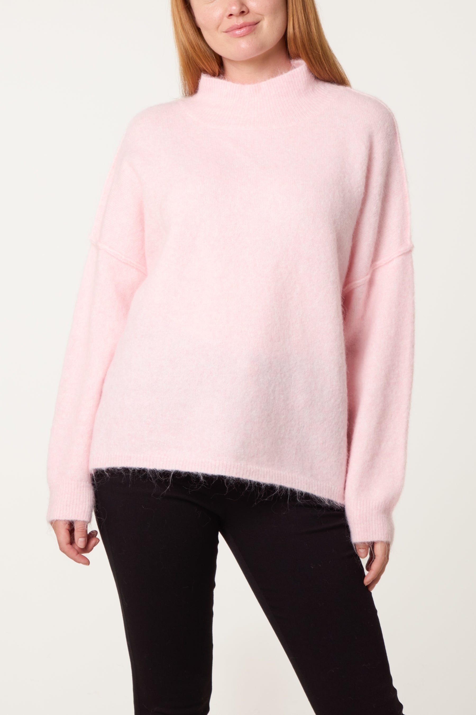 Essential High Neck Soft Jumper