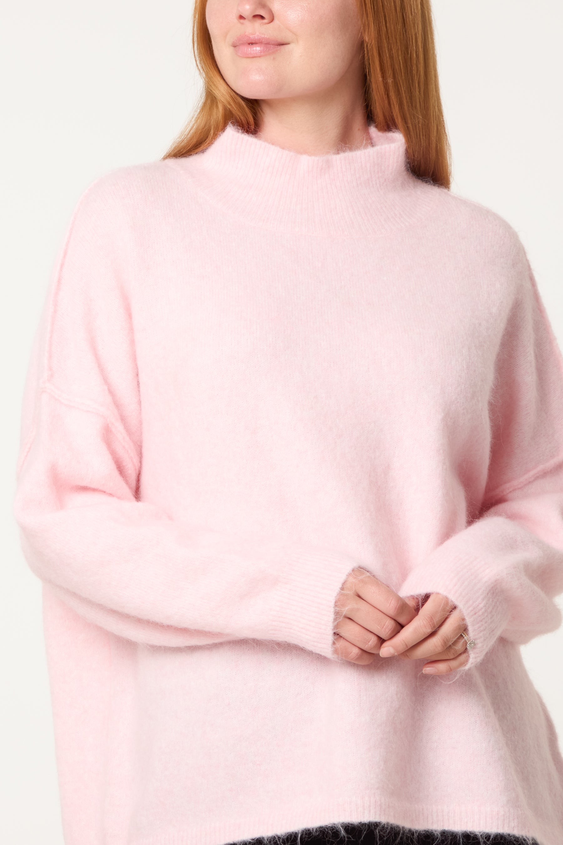 Essential High Neck Soft Jumper