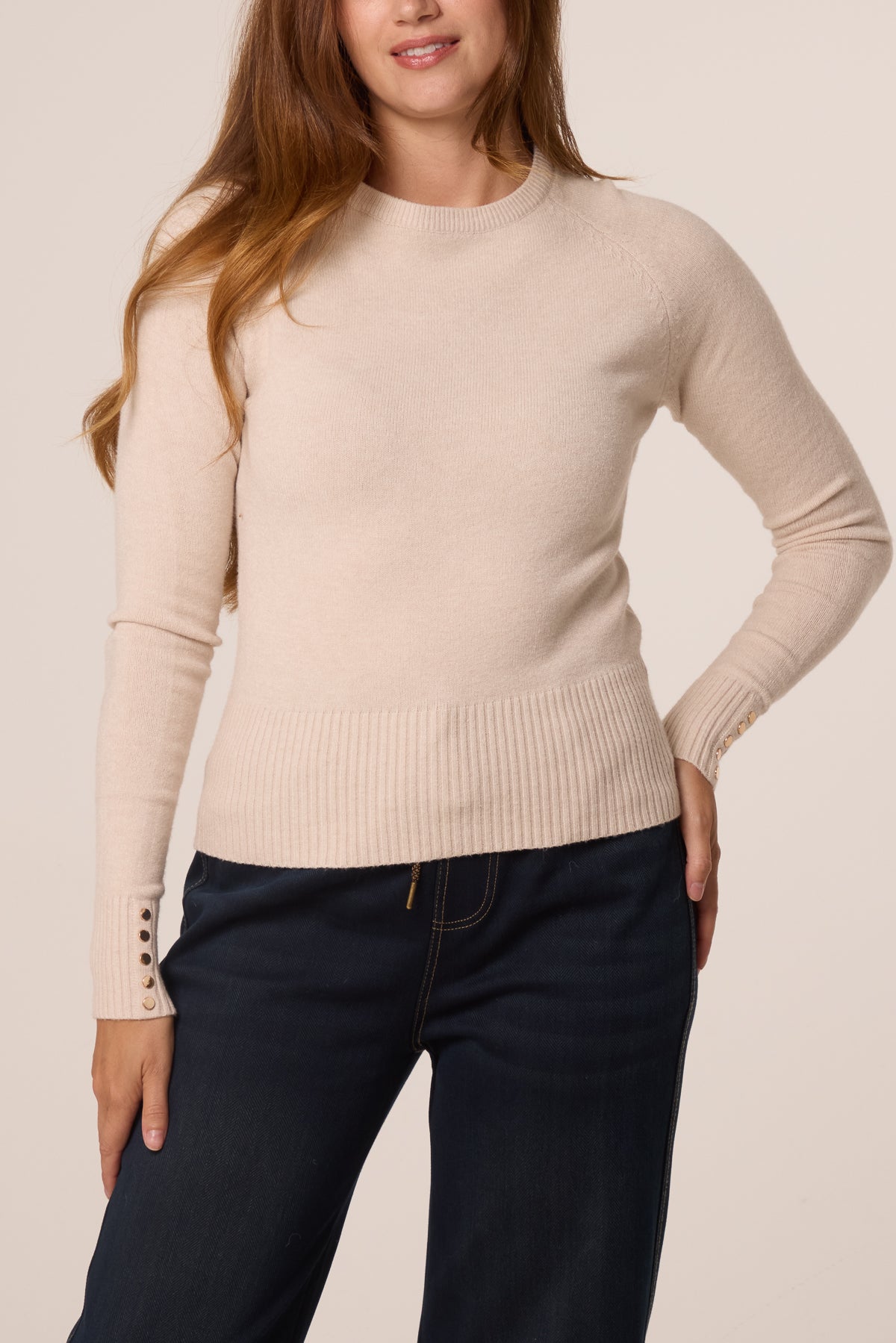 Essential Round Neck Knit Top