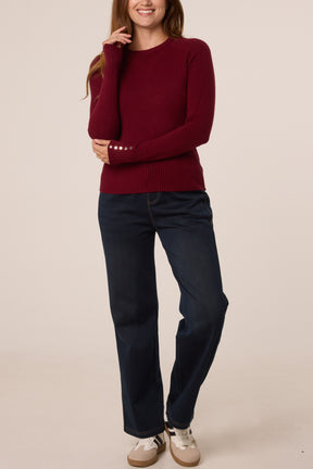 Essential Round Neck Knit Top