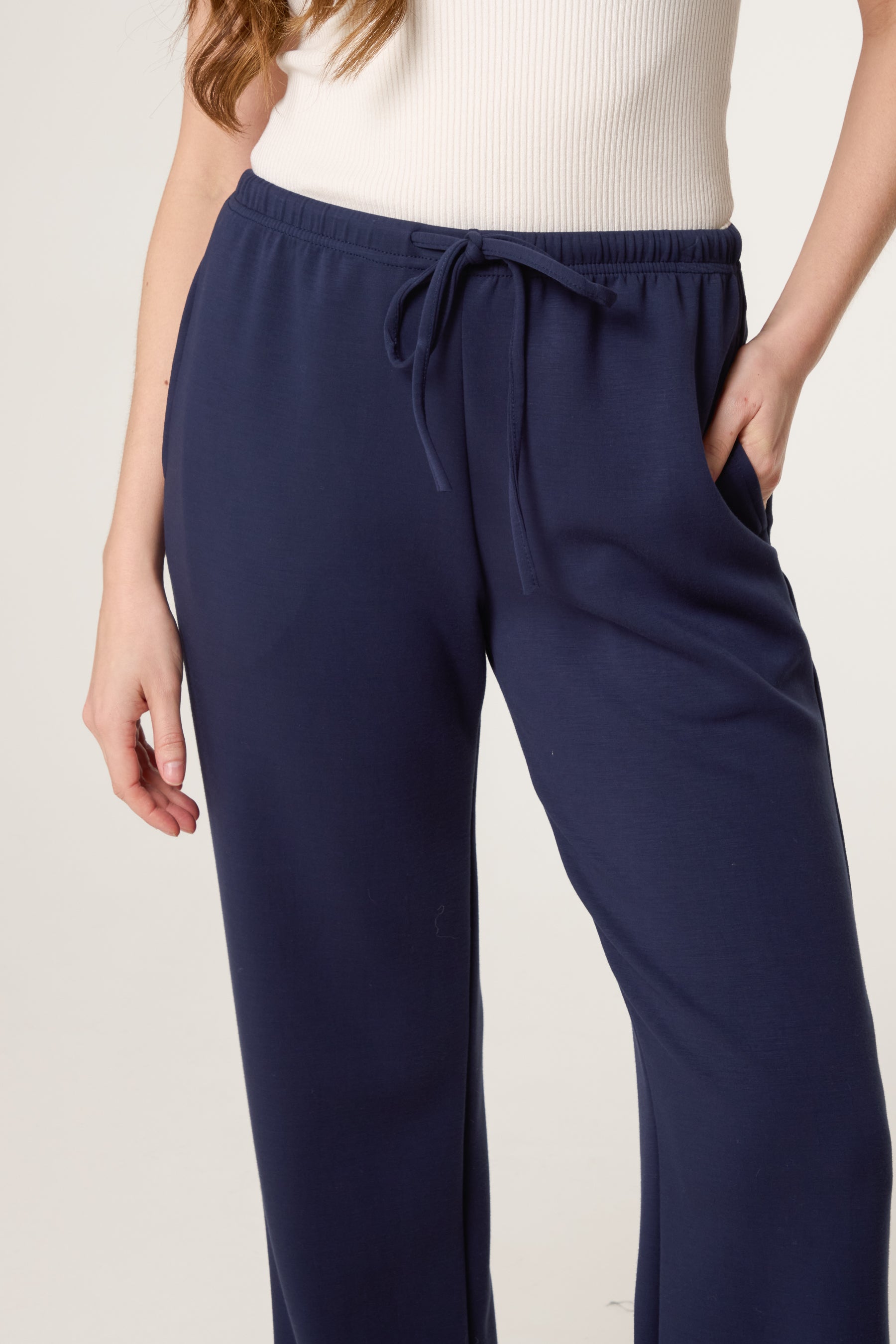 Drawstring Soft Jersey Jogger